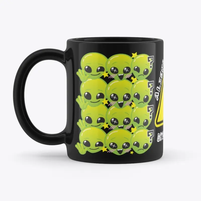 Coffee Cup Aliens 