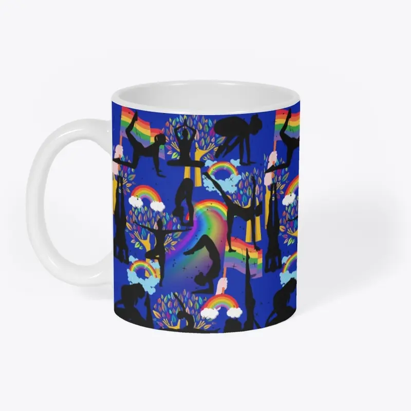 Coffee Mug Rainbow Zen