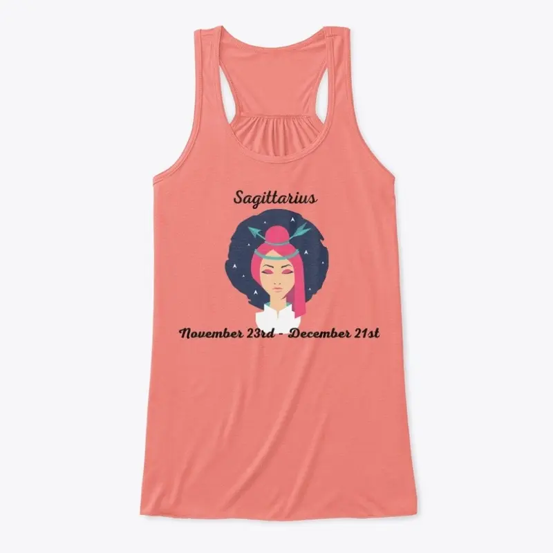 Adventurous Sagittarius Tank top