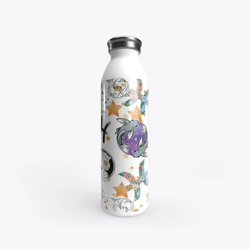 Stainless Water Bottle Pisces