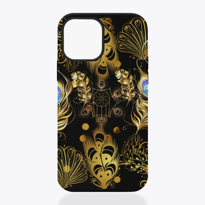 i-phone Case Golden Feather