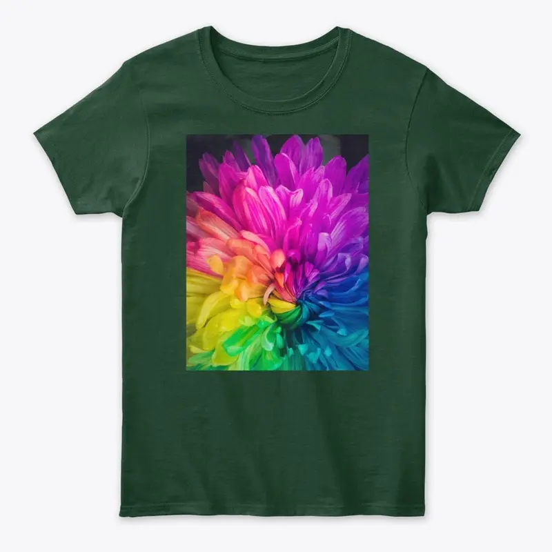 T-shirt Flower Flourishes