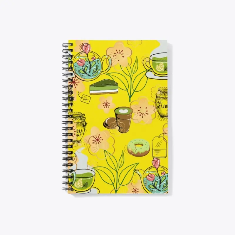 Notebook Green Tea