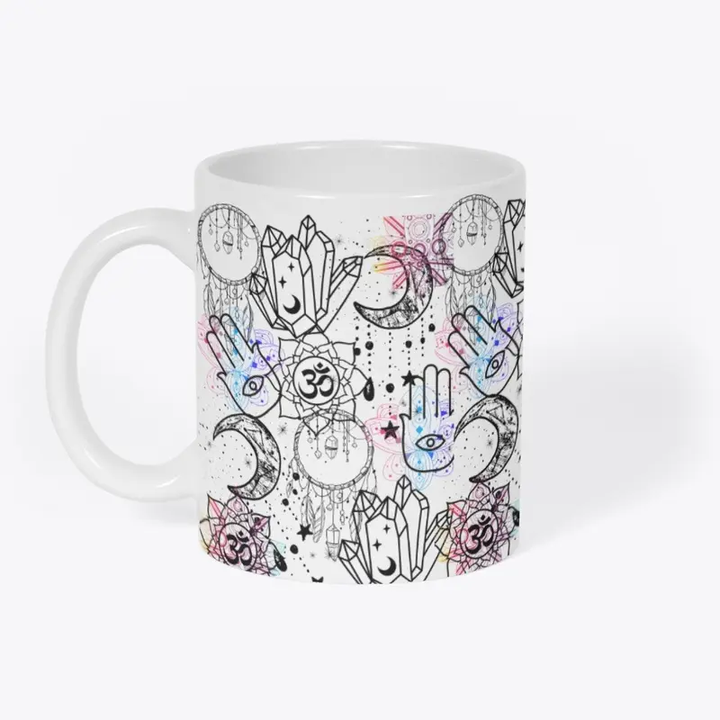 Mug Chakra Crystal Dedicated